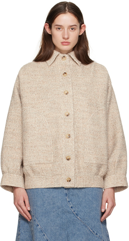 Photo: Caro Editions Beige Mimi Jacket