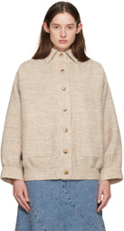 Caro Editions Beige Mimi Jacket
