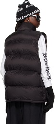 Balenciaga Black Puffer Vest