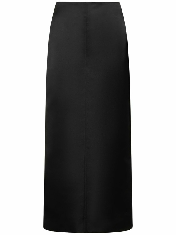 Photo: PHILOSOPHY DI LORENZO SERAFINI Duchesse Satin Midi Skirt