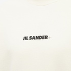 Jil Sander Men's Plus Logo Crew Sweat in Dune