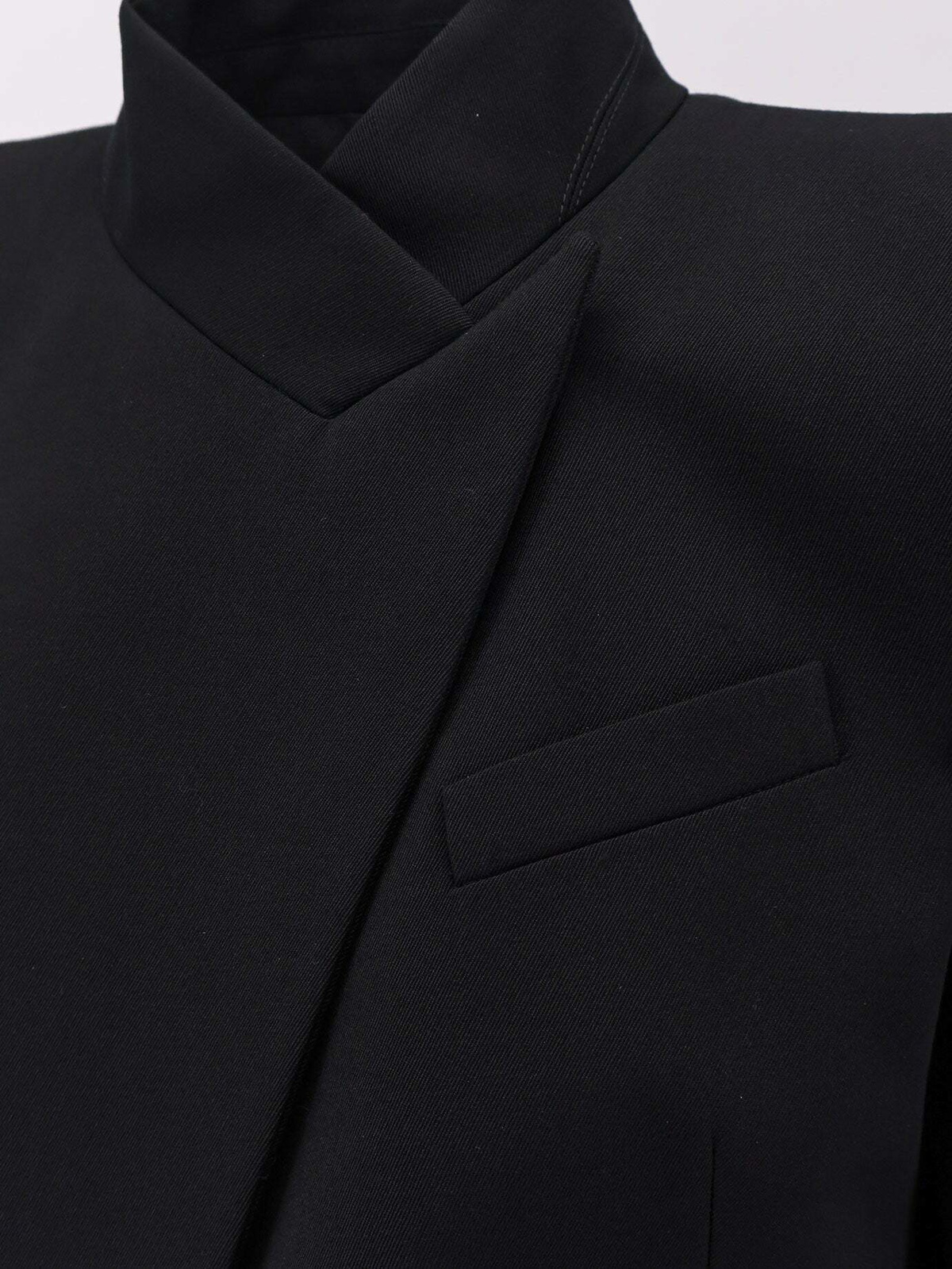【送料&関税込】Alexander McQueen Black Wool Blazer ALEXANDER MCQUEEN Black Wool Blazer High-end Designer Jacket