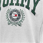 Tommy Jeans Men's Boxy College Crew Sweat in Silver Grey