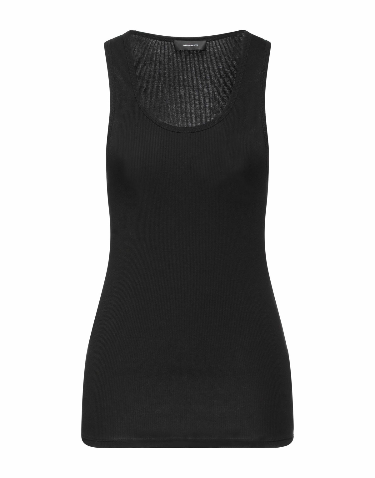 Wardrobe. nyc Womens Tank top in Black