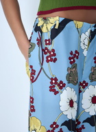 Marni Wide-Leg Floral Trousers