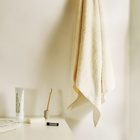 Tekla Fabrics Organic Terry Bath Towel in Ivory