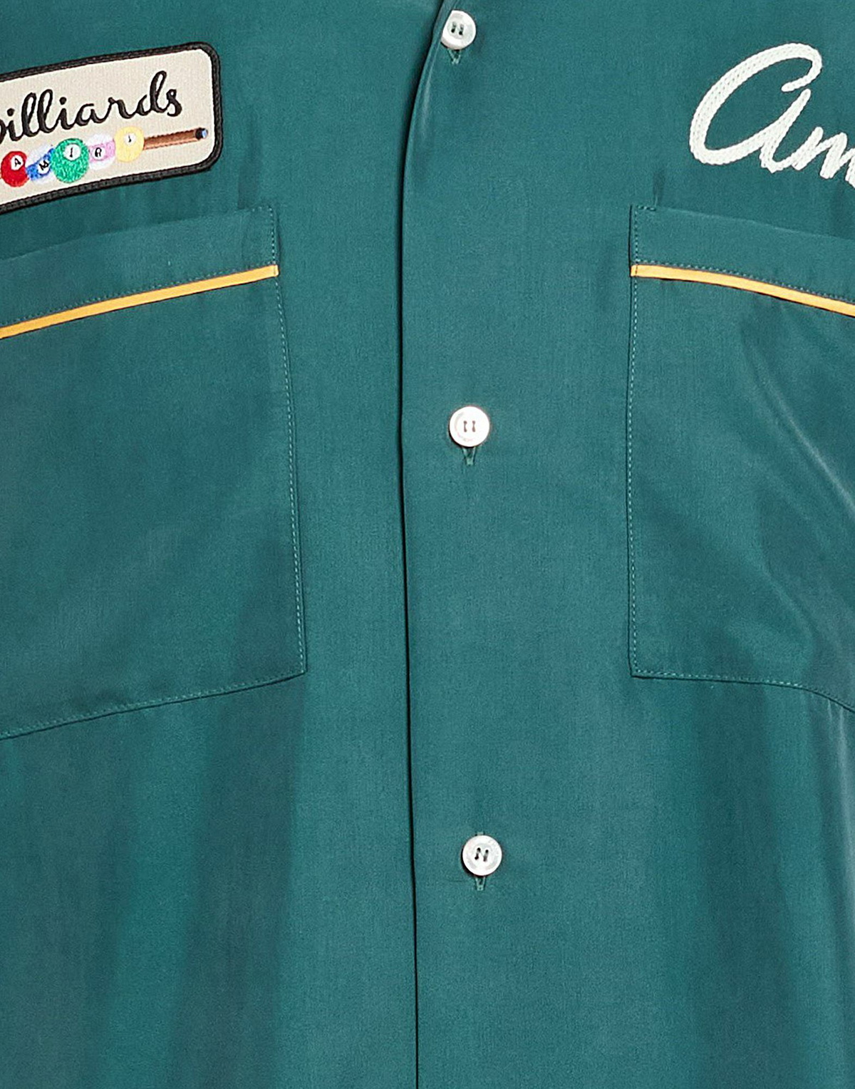 Amiri Mens Shirt Dark in Green