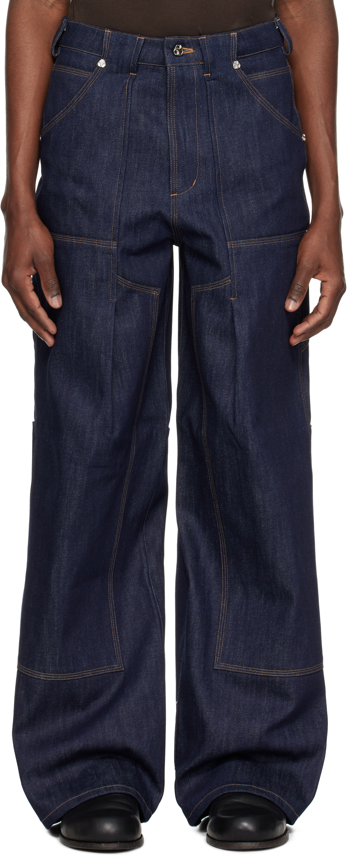 CMMAWEAR Black Gaia Jeans CMMAWEAR