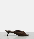 Loewe Paula's Ibiza Pebble Soft mules