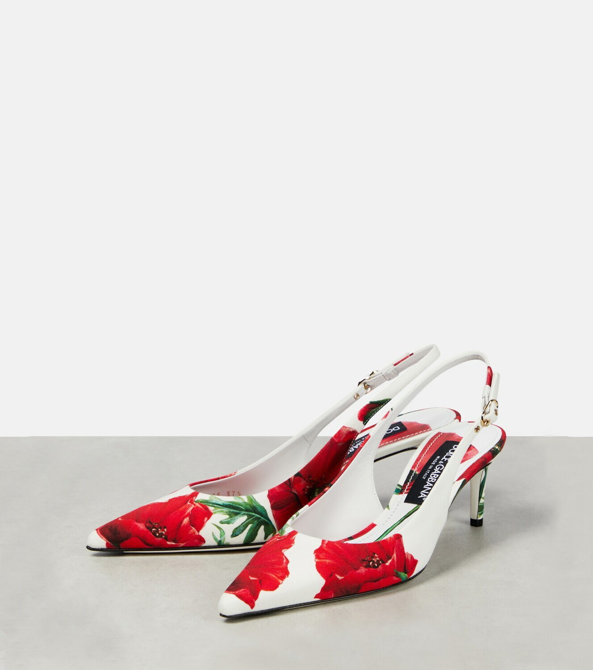 Dolce&Gabbana - Floral slingback pumps Dolce & Gabbana