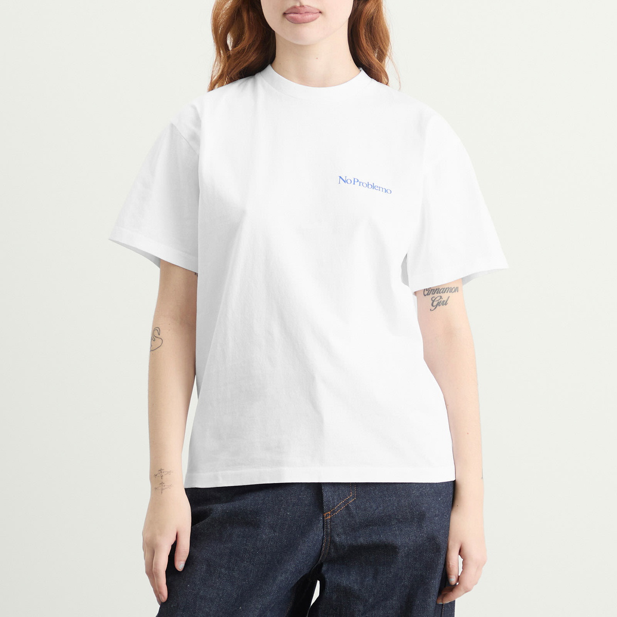 No Problemo Women's Mini Problemo T-Shirt in White