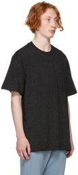 John Elliott Black Salt Wash Pocket T-Shirt