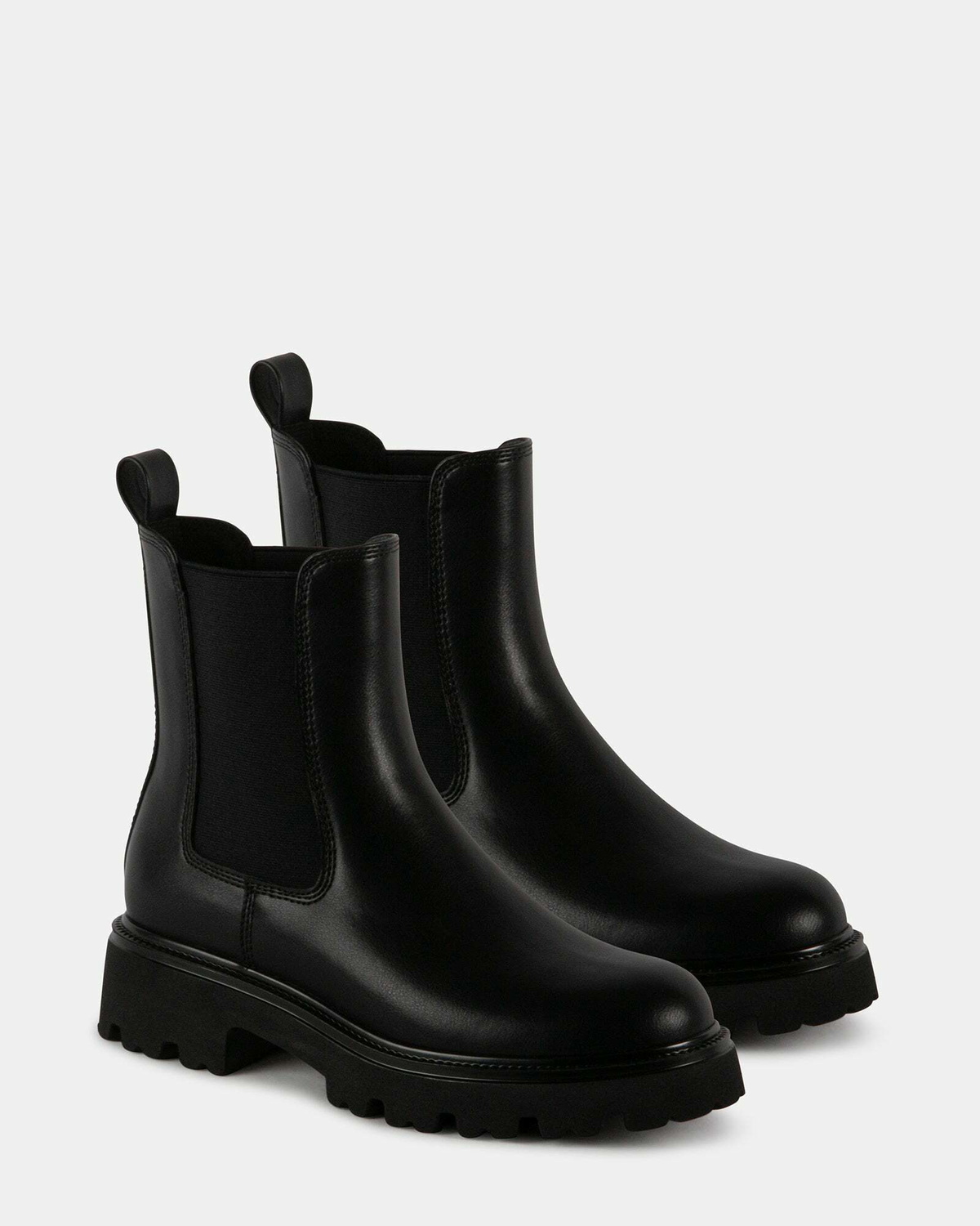 Steve Madden Backstrt Booties in Black