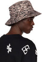 Ksubi Brown Zoo Bucket Hat