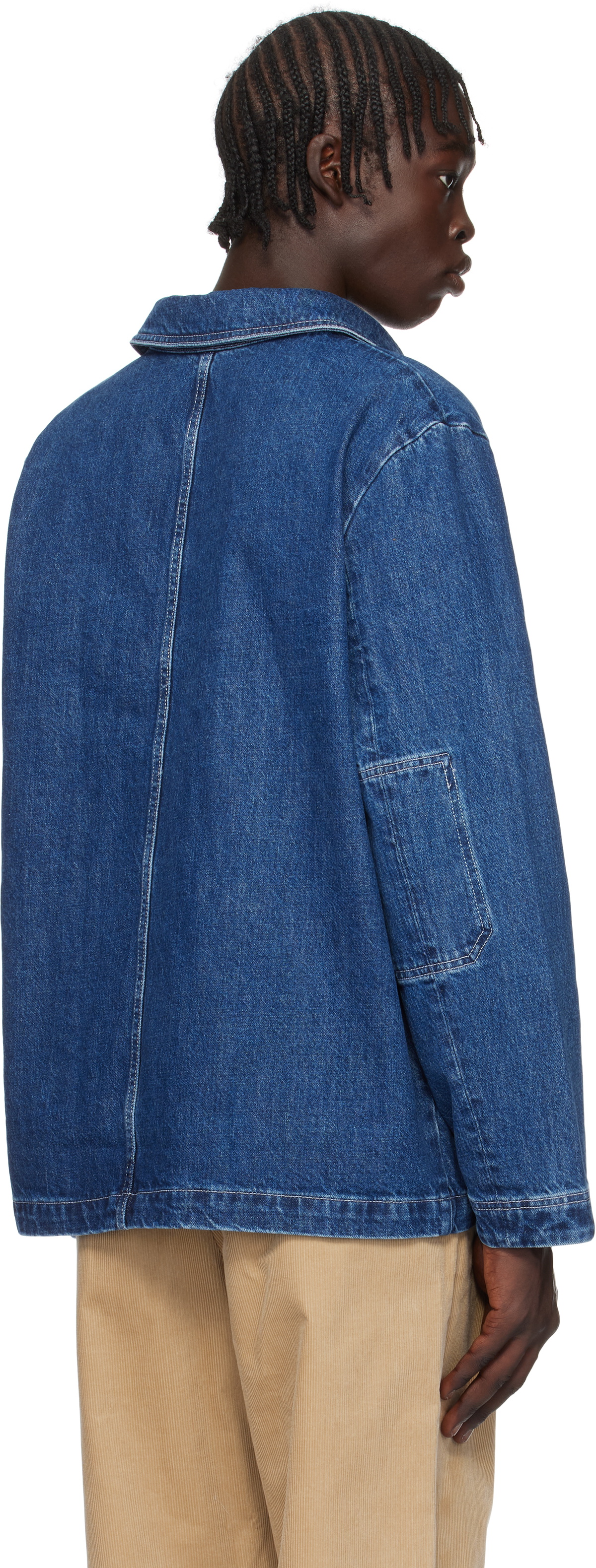 A.P.C. Navy Ralph Denim Jacket