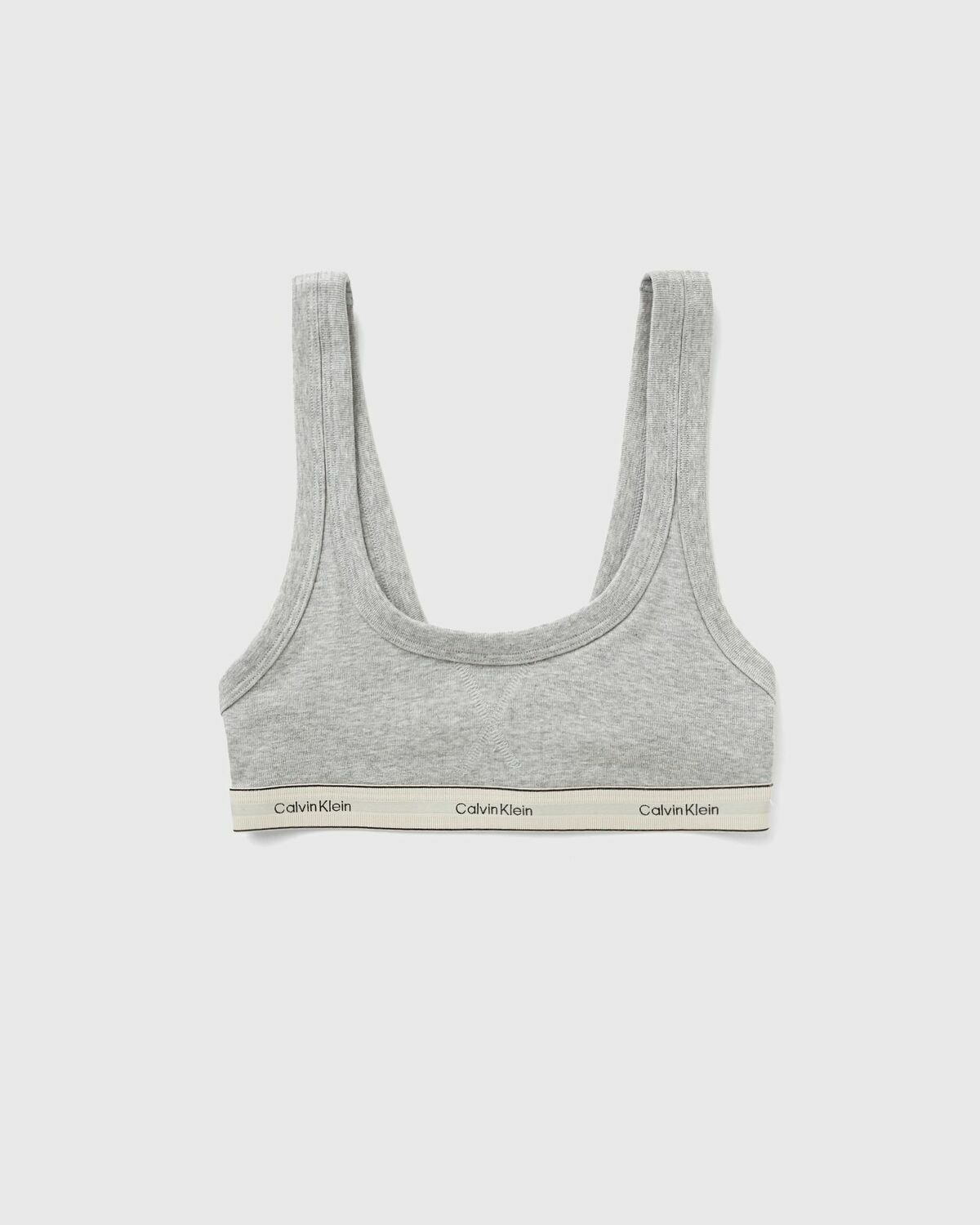 Calvin Klein Underwear UNLINED BRALETTE Grey Womens (Sports-) Bra