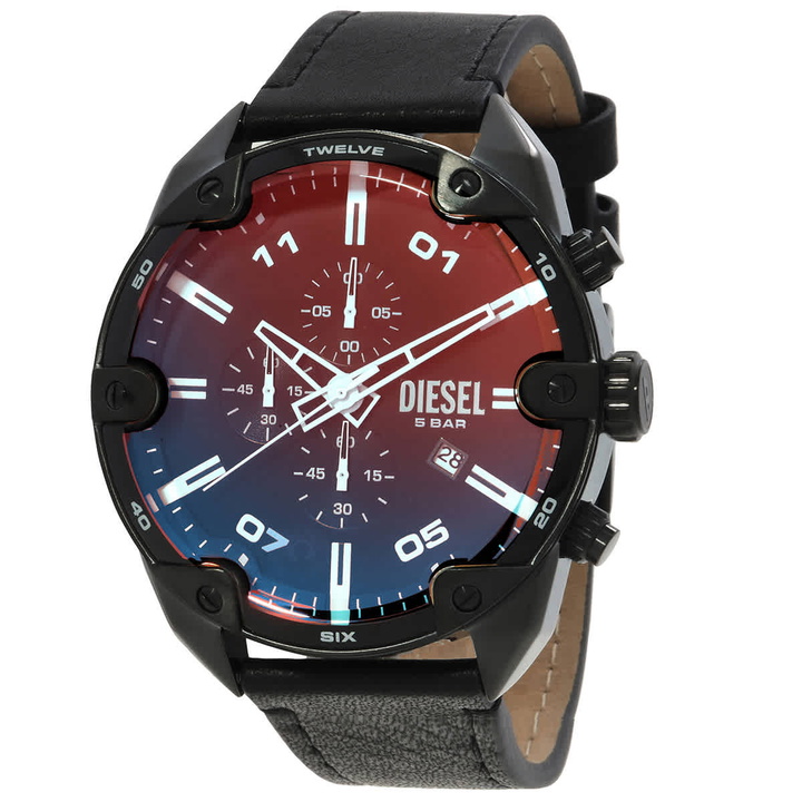 Photo: Diesel Spiked Chronograph Quartz Mens Watch DZ4667