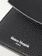 Maison Margiela - Logo-Print Full-Grain Leather Cardholder