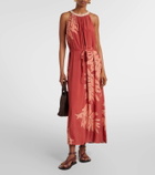 Velvet Odessa printed maxi dress