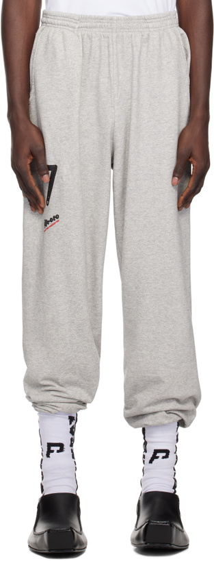 Photo: Prototypes Gray Stirrup Sweatpants