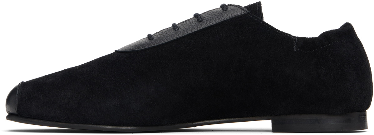 Stefan Cooke Black Soft Grip Slip On Derbys