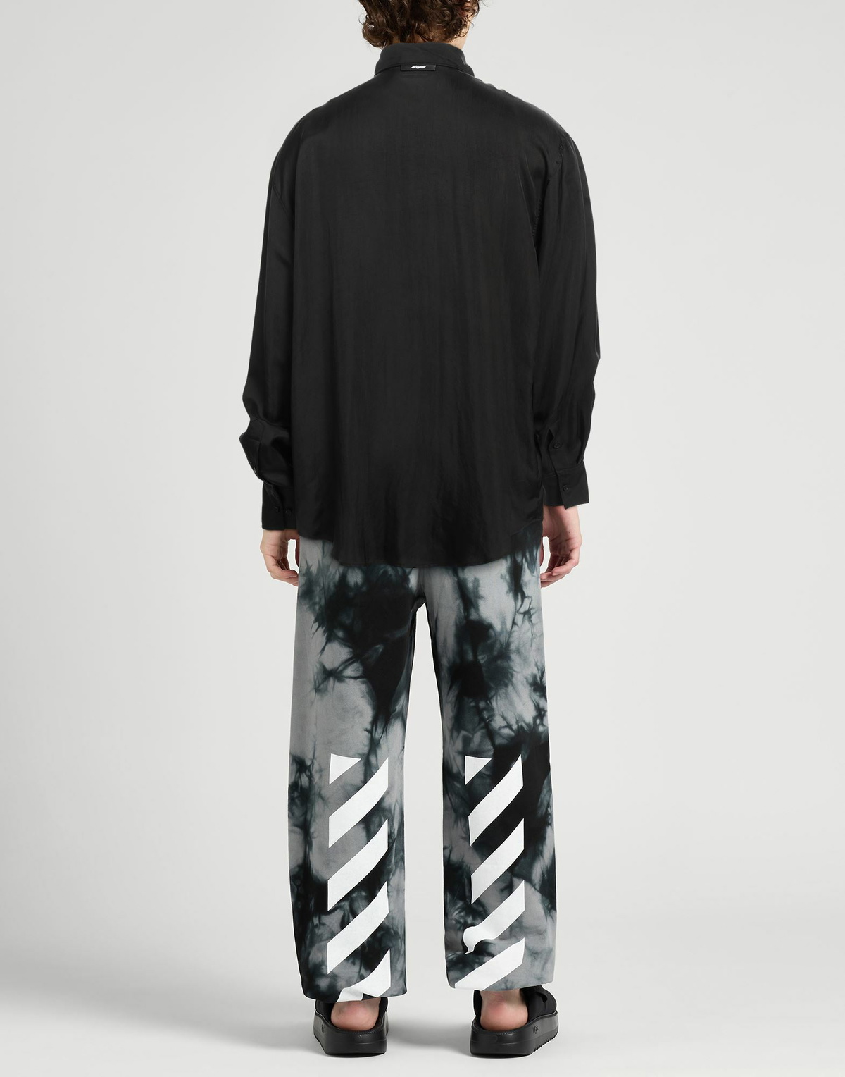 Msgm Mens Shirt in Black