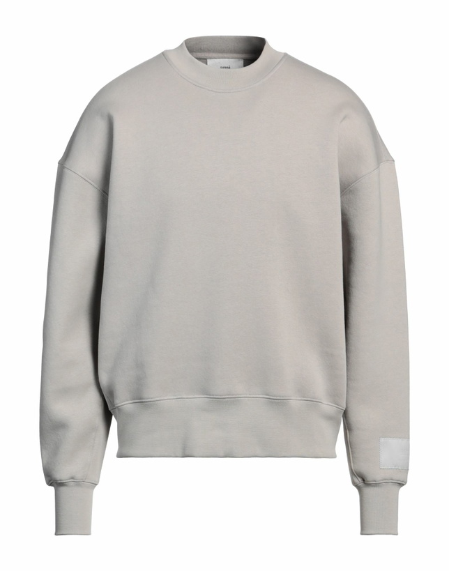 Photo: Ami Alexandre Mattiussi Mens Sweatshirt Light in Grey