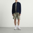 Folk Men's Assembly Jacket in Indigo Basketweave