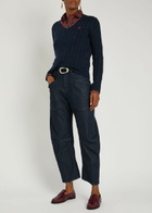 Polo Ralph Lauren Cable-knit Cotton Jumper Navy