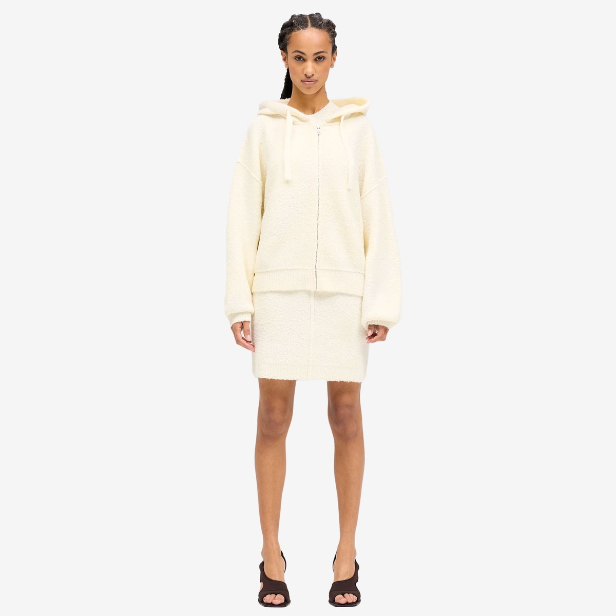 Represent Women's Whip Hoodie in Antique White