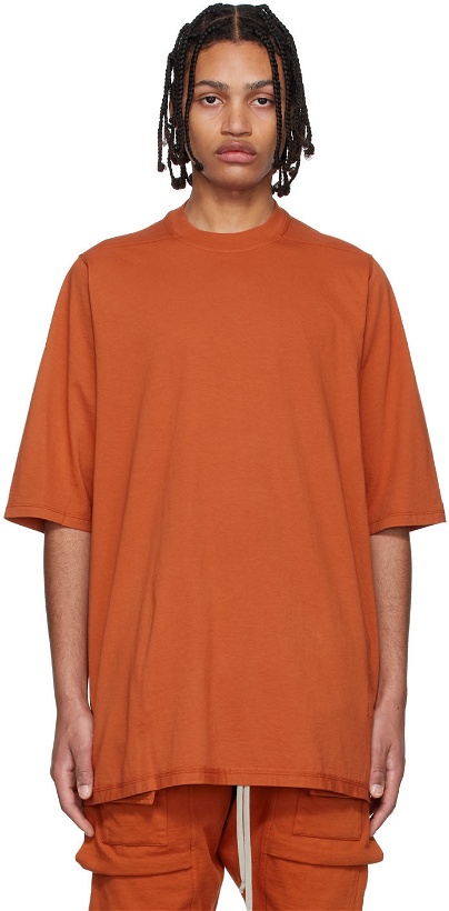 Photo: Rick Owens DRKSHDW Orange Jumbo T-Shirt