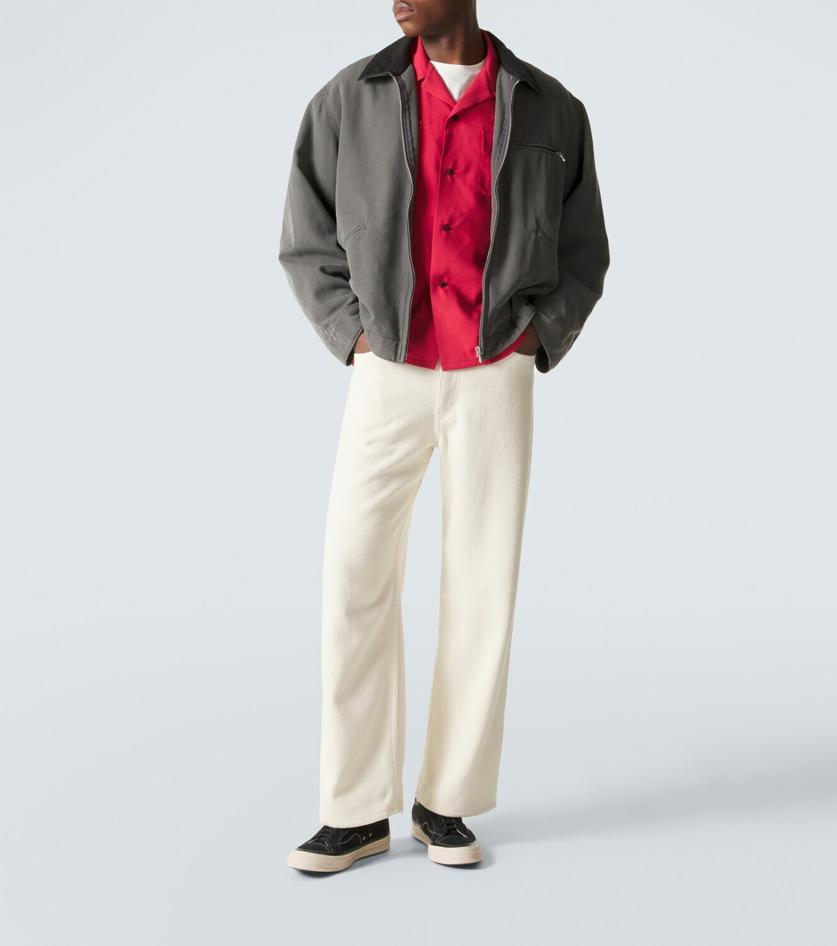 A.Presse Vintage cotton and silk jacket