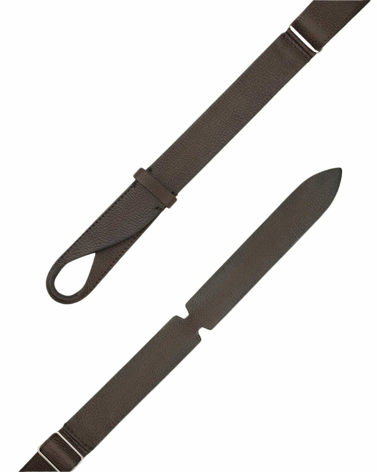 Orciani Chevrette Leather Nobuckle