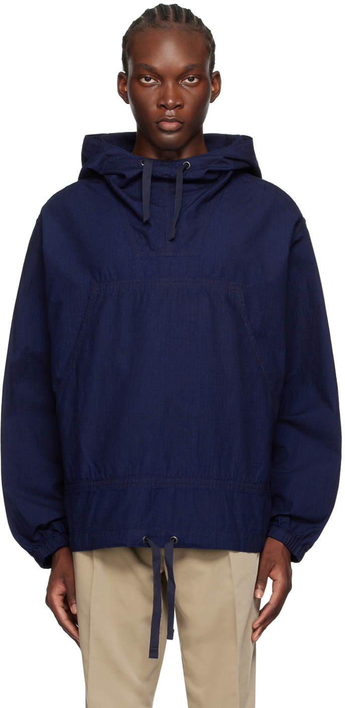 BEAMS PLUS Indigo Military Smock Jacket Beams Plus