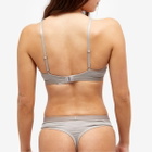 Calvin Klein Women's CK Unlined Bralette in Satellite/Green Flash