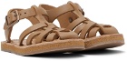 TINYCOTTONS Baby Beige Braided Sandals