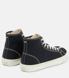 Maison Margiela - Tabi high-top canvas sneakers