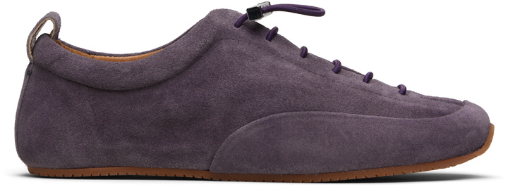 Photo: BY FAR Purple Prudent Sneakers