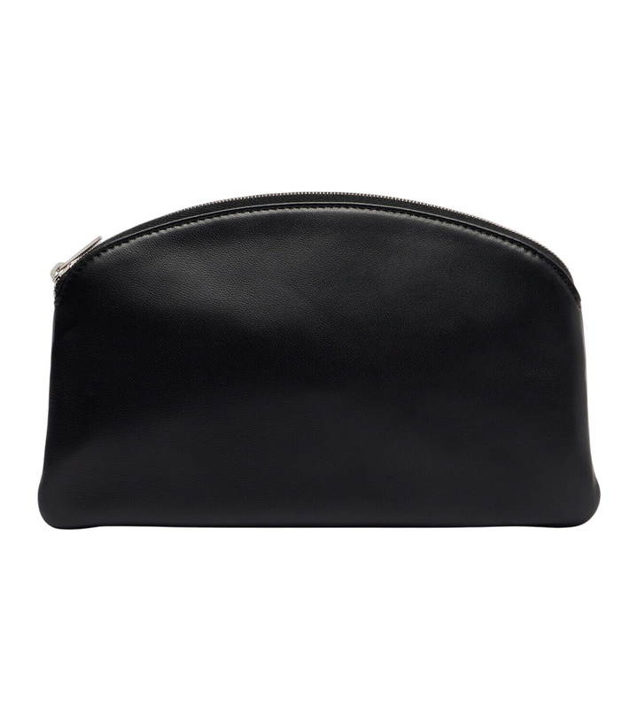 Photo: The Row Round leather coin purse