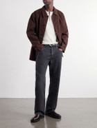 SECOND / LAYER - Big Papi Straight-Leg Jeans - Black