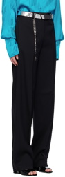 The Attico Black Jagger Trousers