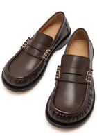 JW Anderson Leather Loafers Brown