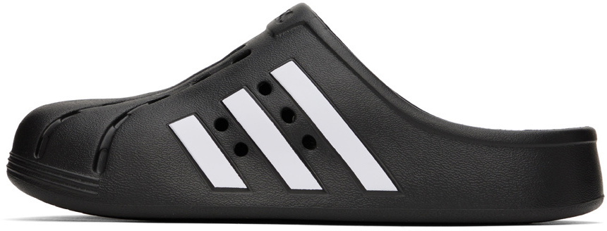 adidas Originals Black Adilette Clogs