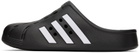 adidas Originals Black Adilette Clogs