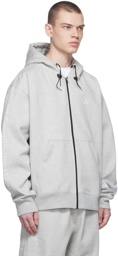 Nike Grey Therma-Fit Fleece Hoodie