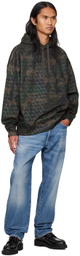 Valentino Khaki Camouflage Hoodie
