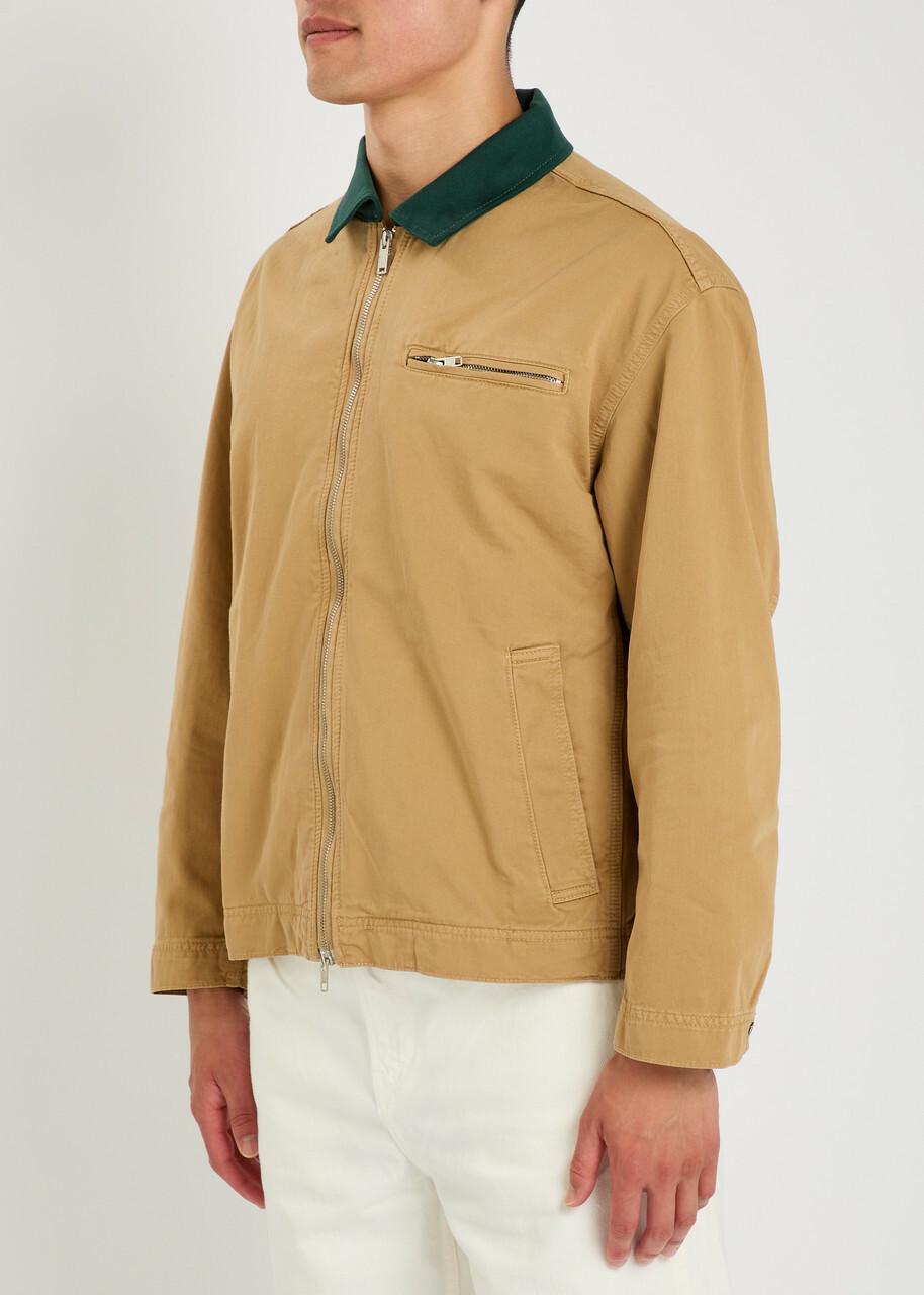 Les Deux Cotton-twill Jacket Beige
