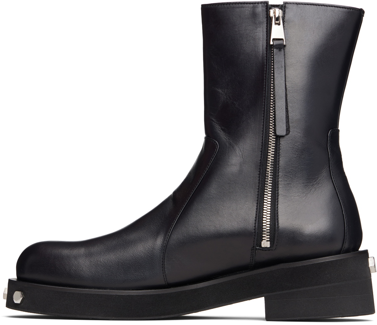 OUAT Black Astro Zip Boots