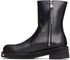OUAT Black Astro Zip Boots