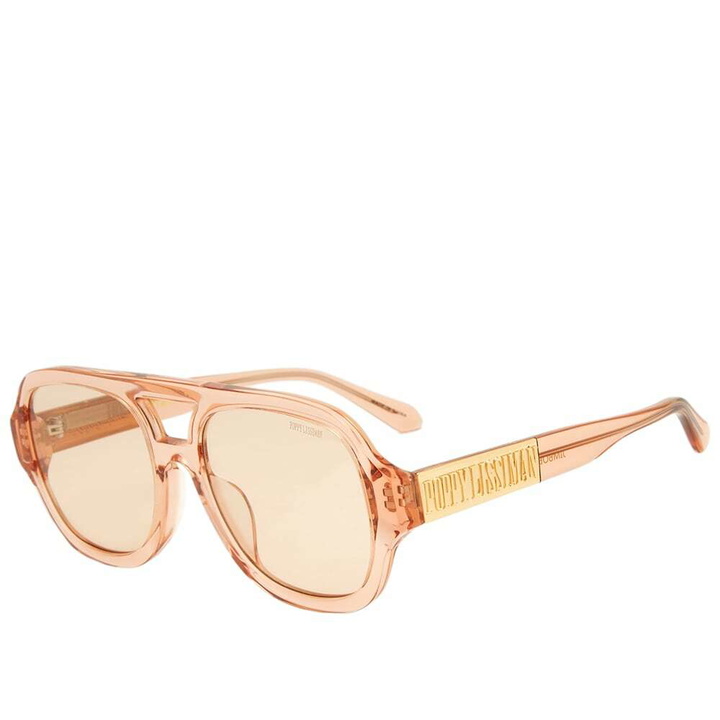 Photo: Poppy Lissiman Women's Jimbob Aviator Sunglasses in Latte